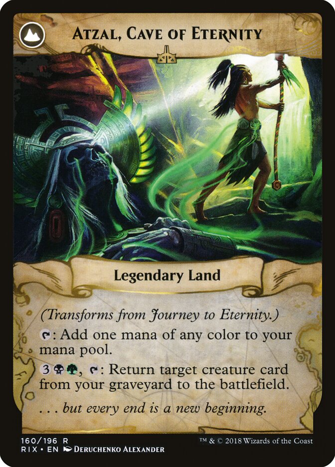 Back face of Atzal, Cave of Eternity