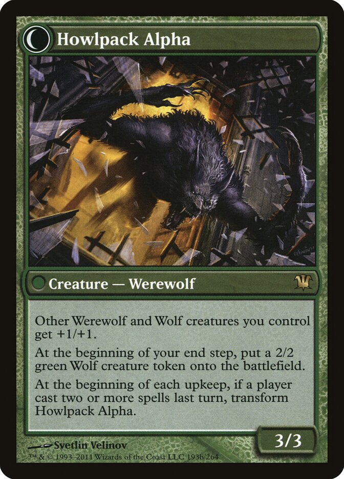 Back face of Howlpack Alpha