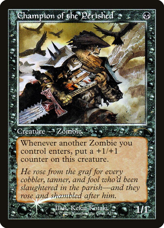 Champion of the Perished (Retro Frame) (Secret Lair) Light Play Foil
