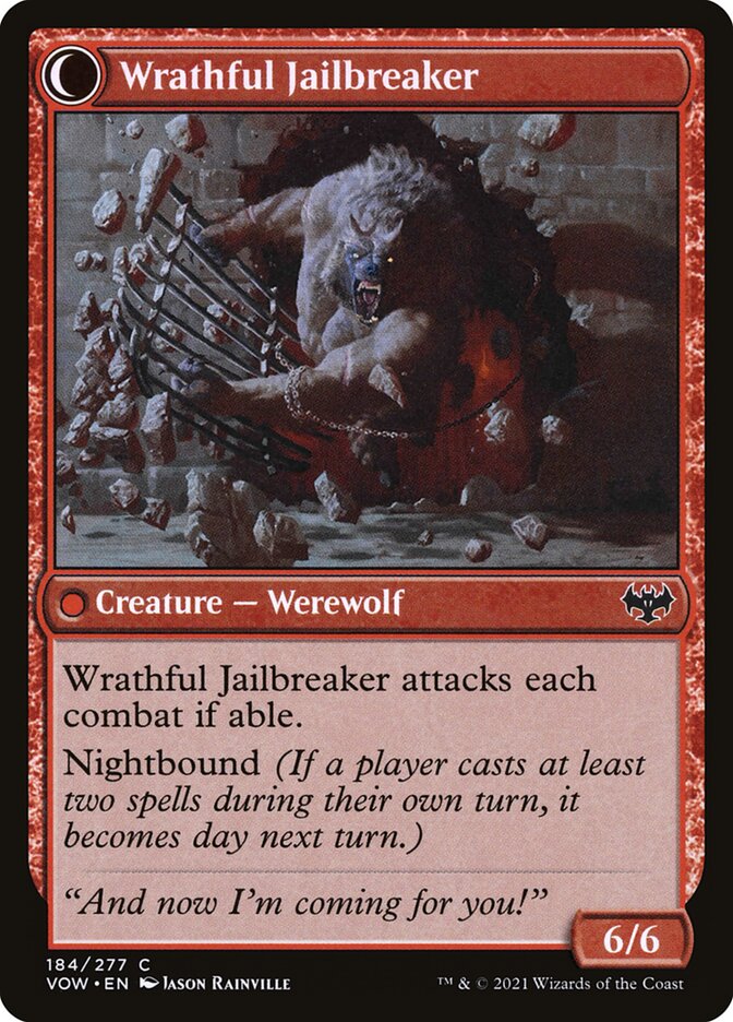Back face of Wrathful Jailbreaker
