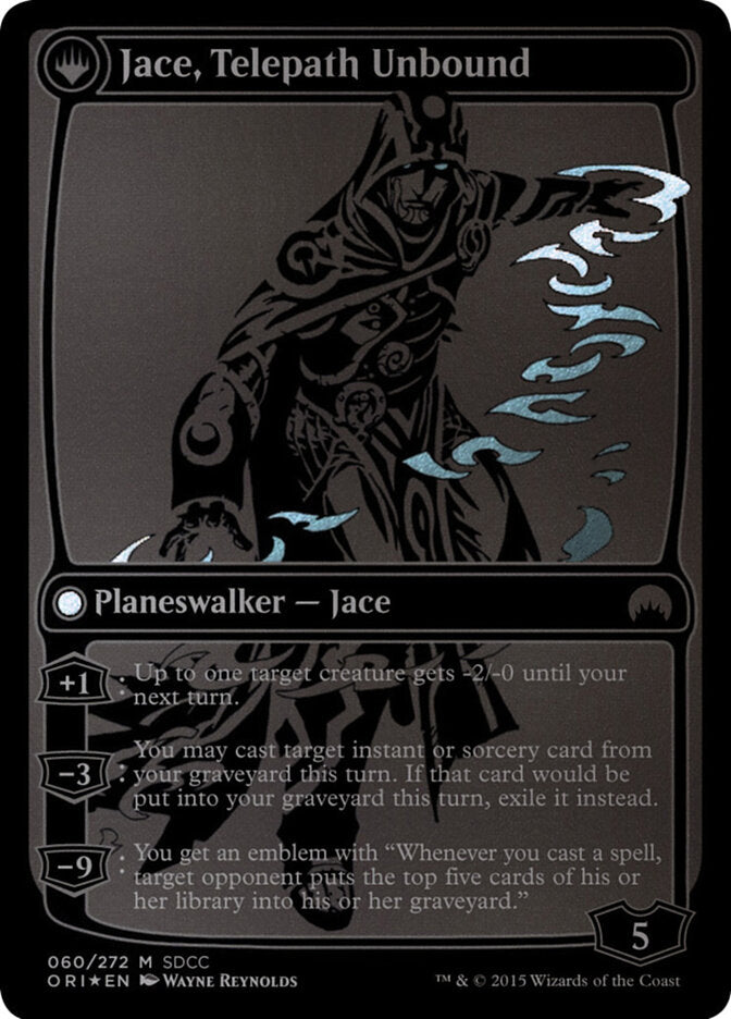 Back face of Jace, Telepath Unbound