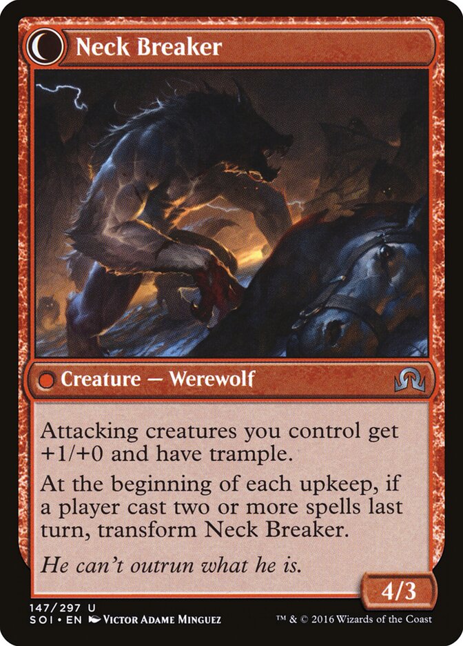 Back face of Neck Breaker