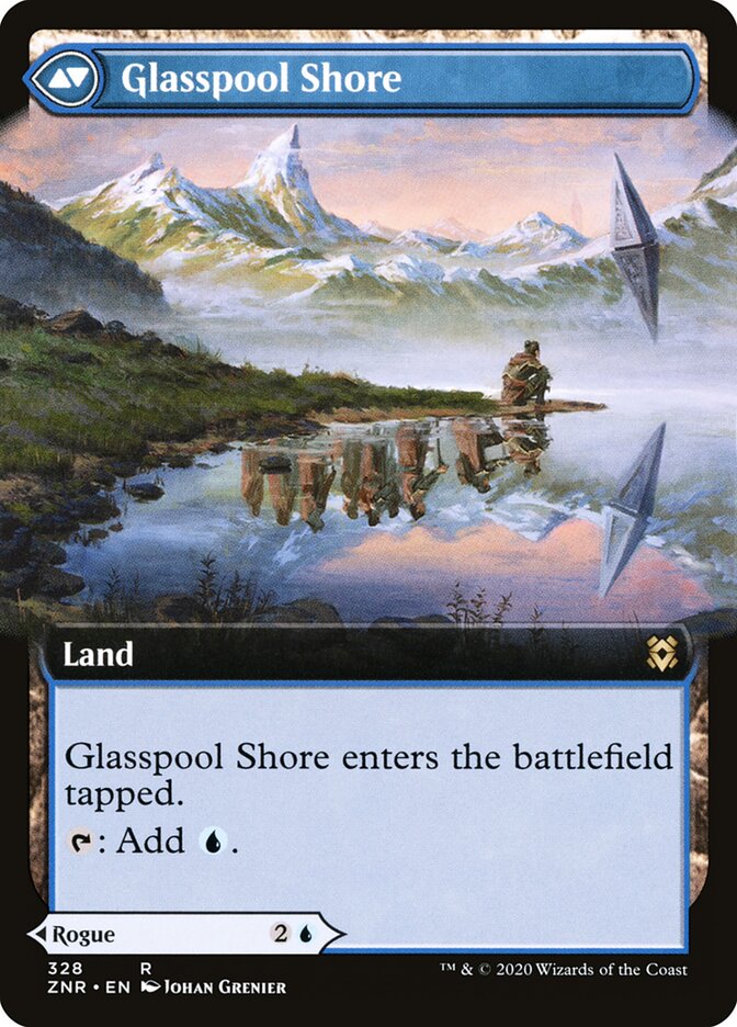 Back face of Glasspool Shore
