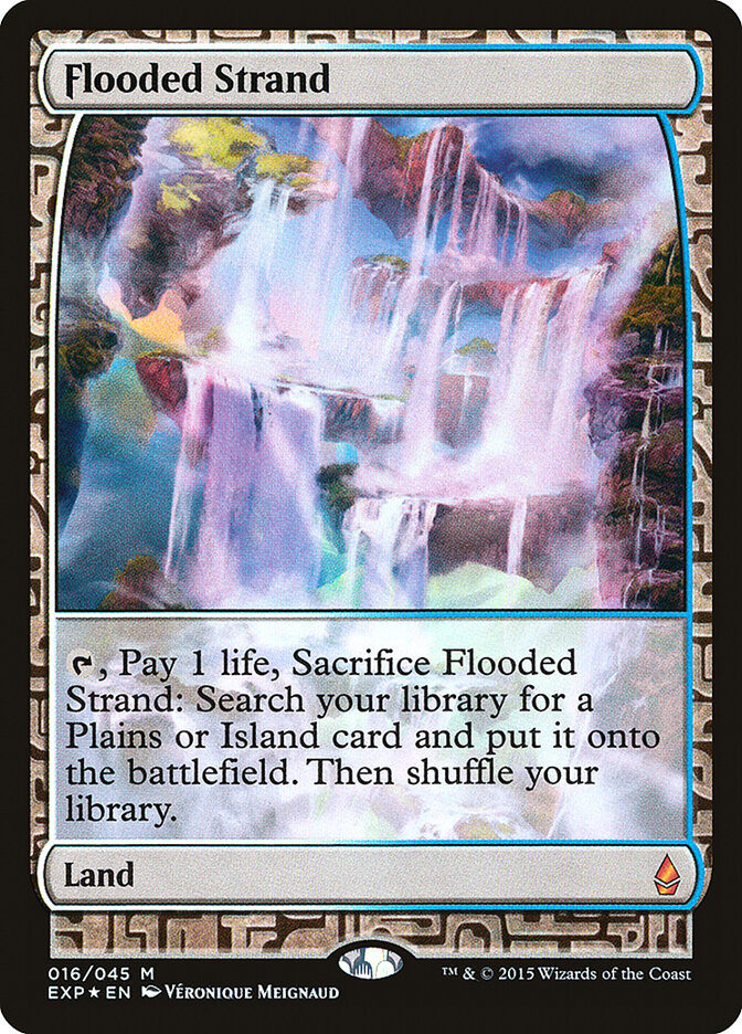 Flooded Strand (EXP 16) — Scryfall