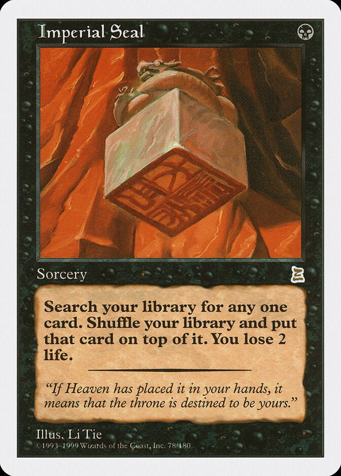 Imperial Seal (PTK 78) — Scryfall