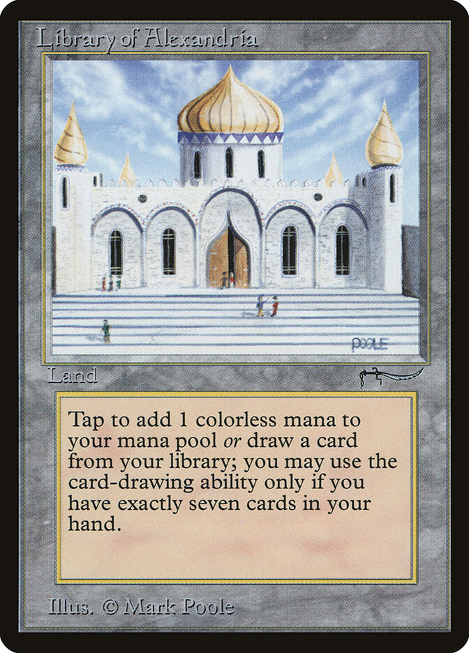 Library of Alexandria (ARN 76) — Scryfall
