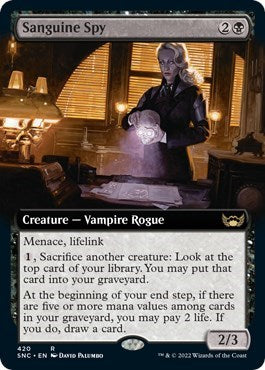 Sanguine Spy Extended Art|15|0|0.00