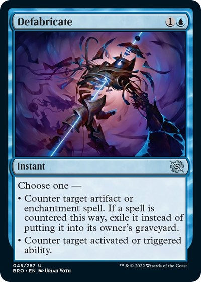 Defabricate (The Brothers' War) Near Mint