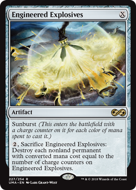 Engineered Explosives (Ultimate Masters) Near Mint Foil