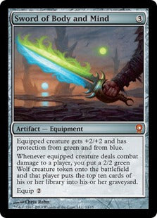 Sword of Body and Mind (From the Vault: Relics) Medium Play Foil