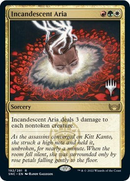 Incandescent Aria (Promo Pack: Streets of New Capenna) Light Play
