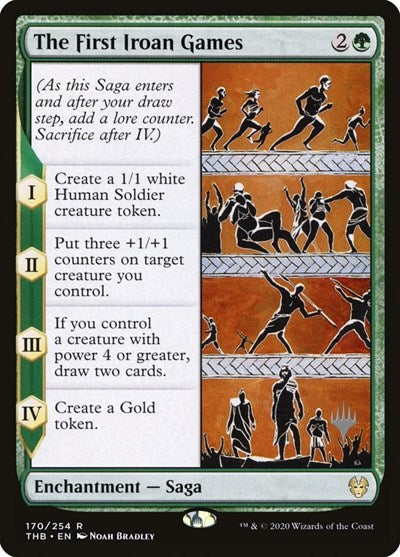 The First Iroan Games (Promo Pack: Theros Beyond Death) Light Play