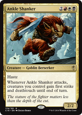 Ankle Shanker (Commander 2016 Edition) Light Play