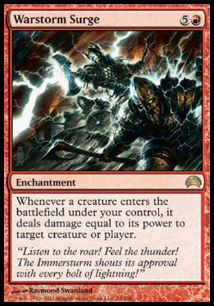 Warstorm Surge (Planechase 2012) Light Play