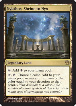 Nykthos, Shrine to Nyx (Theros) Near Mint