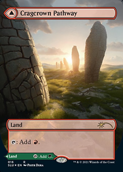 Cragcrown Pathway (Secret Lair) Near Mint Foil