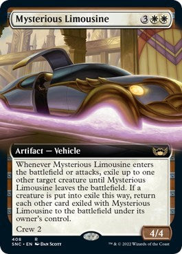 Mysterious Limousine Extended Art|15|0|0.00
