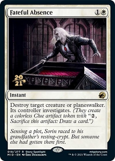 Fateful Absence (Promos: Prerelease Cards) Near Mint Foil