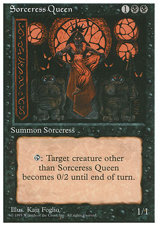 Sorceress Queen (4th Edition) Light Play