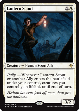 Lantern Scout (Battle for Zendikar) Near Mint