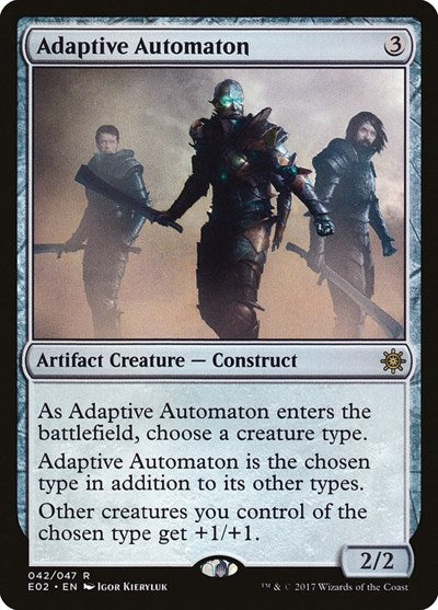 Adaptive Automaton (Explorers of Ixalan) Light Play