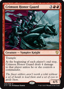 Crimson Honor Guard (Commander 2017) Near Mint