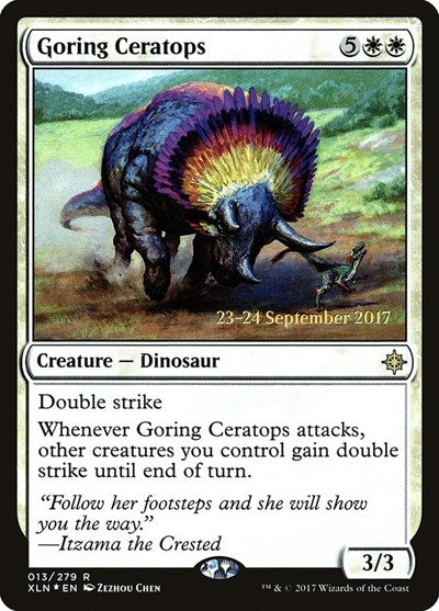Goring Ceratops (Promos: Prerelease Cards) Near Mint Foil