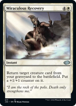 Miraculous Recovery (Jumpstart 2022) Near Mint