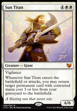 Sun Titan (Commander 2015) Near Mint