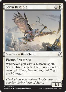 Serra Disciple (Dominaria) Near Mint