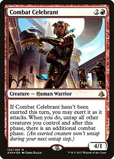 Combat Celebrant (Promos: Prerelease Cards) Light Play Foil