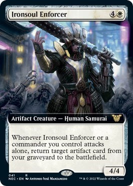 Ironsoul Enforcer (Extended Art) (Commander: Kamigawa: Neon Dynasty) Near Mint