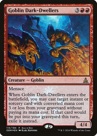 Goblin Dark-Dwellers (Promos: Buy-A-Box) Light Play Foil