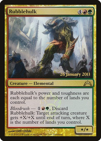 Rubblehulk (Promos: Prerelease Cards) Near Mint Foil