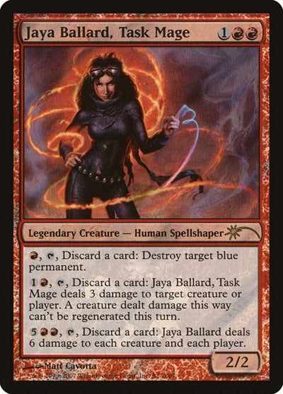Jaya Ballard, Task Mage (Promos: Media) Light Play Foil