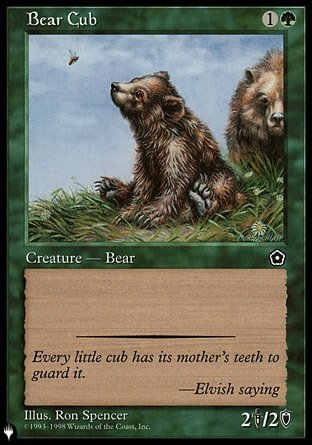 Bear Cub (Mystery Booster) Near Mint