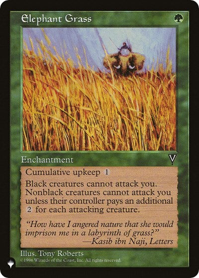 Elephant Grass (The List) Medium Play