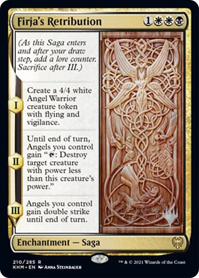 Firja's Retribution (Promo Pack: Kaldheim) Light Play