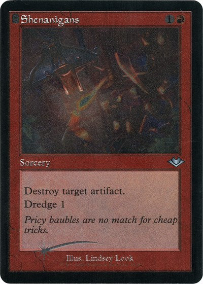 Shenanigans (Retro Frame) (Foil Etched) (Modern Horizons 1 Retro Frames) Near Mint Foil
