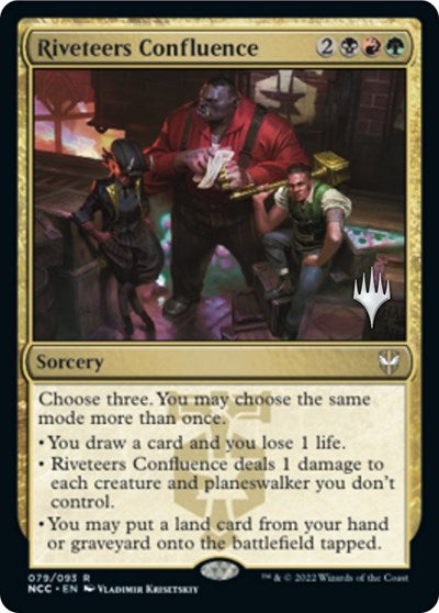 Riveteers Confluence (Promo Pack: Streets of New Capenna) Near Mint Foil