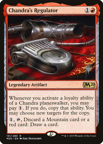 Chandra's Regulator (Promo Pack: Core Set 2020) Near Mint Foil
