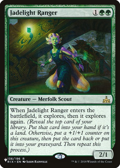 Jadelight Ranger (The List) Light Play