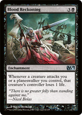 Blood Reckoning (Magic 2013 Core Set) Medium Play