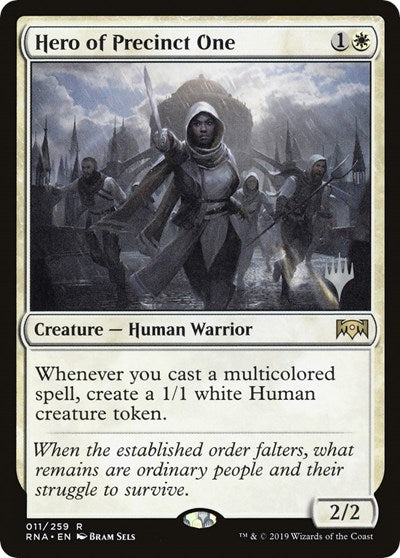 Hero of Precinct One (Promo Pack: Throne of Eldraine) Light Play