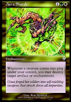 Aura Shards (Invasion) Light Play Foil