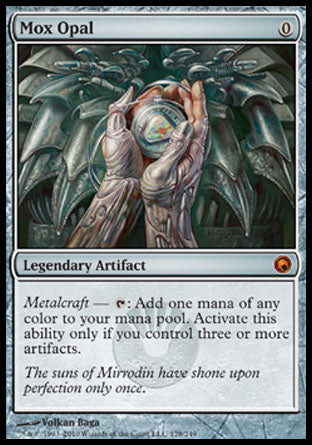 Mox Opal (Scars of Mirrodin) Medium Play