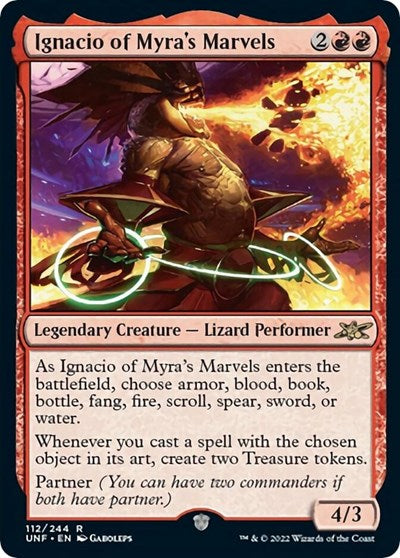 Ignacio of Myra's Marvels (Unfinity) Near Mint Foil