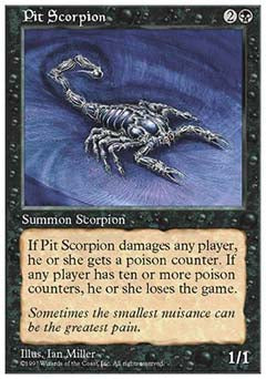 Pit Scorpion (5th Edition) Near Mint