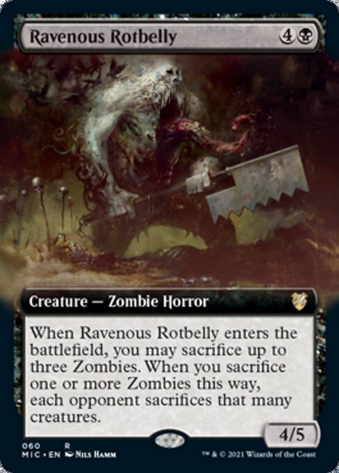 Ravenous Rotbelly Extended Art|1|0|0.00