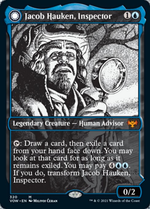 Jacob Hauken, Inspector / Hauken's Insight (Showcase) (Innistrad: Crimson Vow) Near Mint